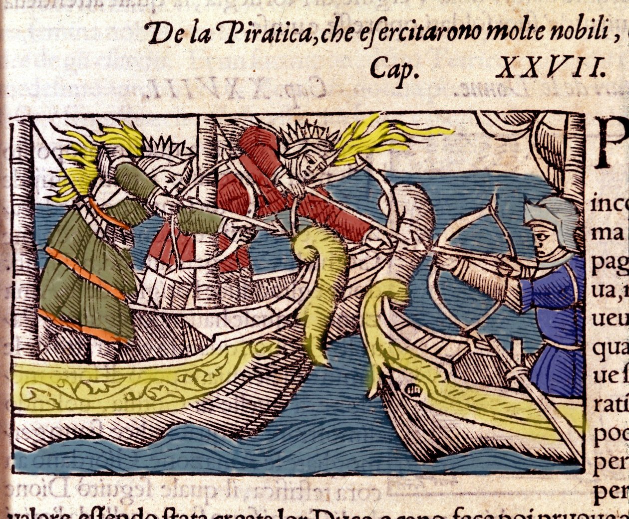 Korsanlık, birçok İskandinav asil kadını tarafından uygulandı. Olaus Magnus