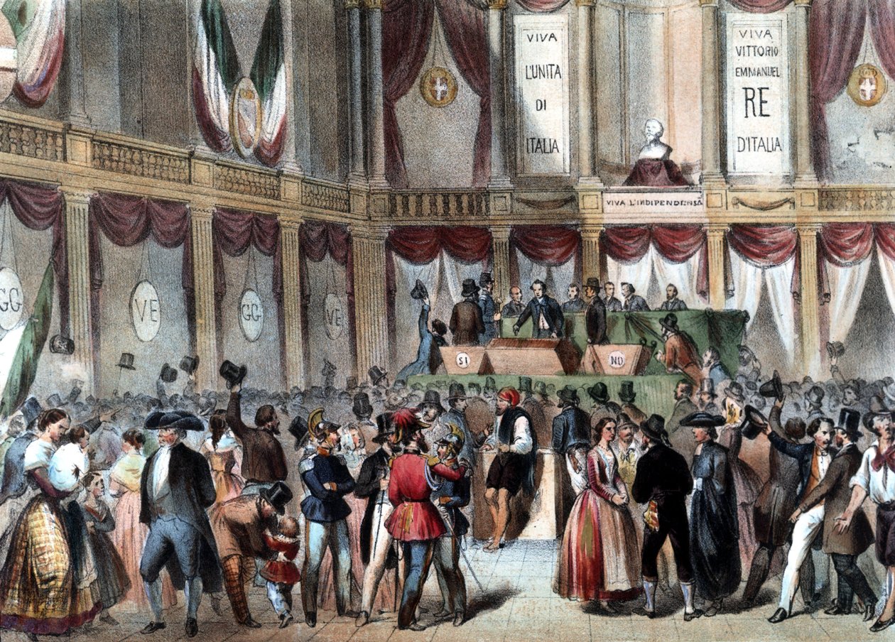1860 yılında Napoli Krallığı