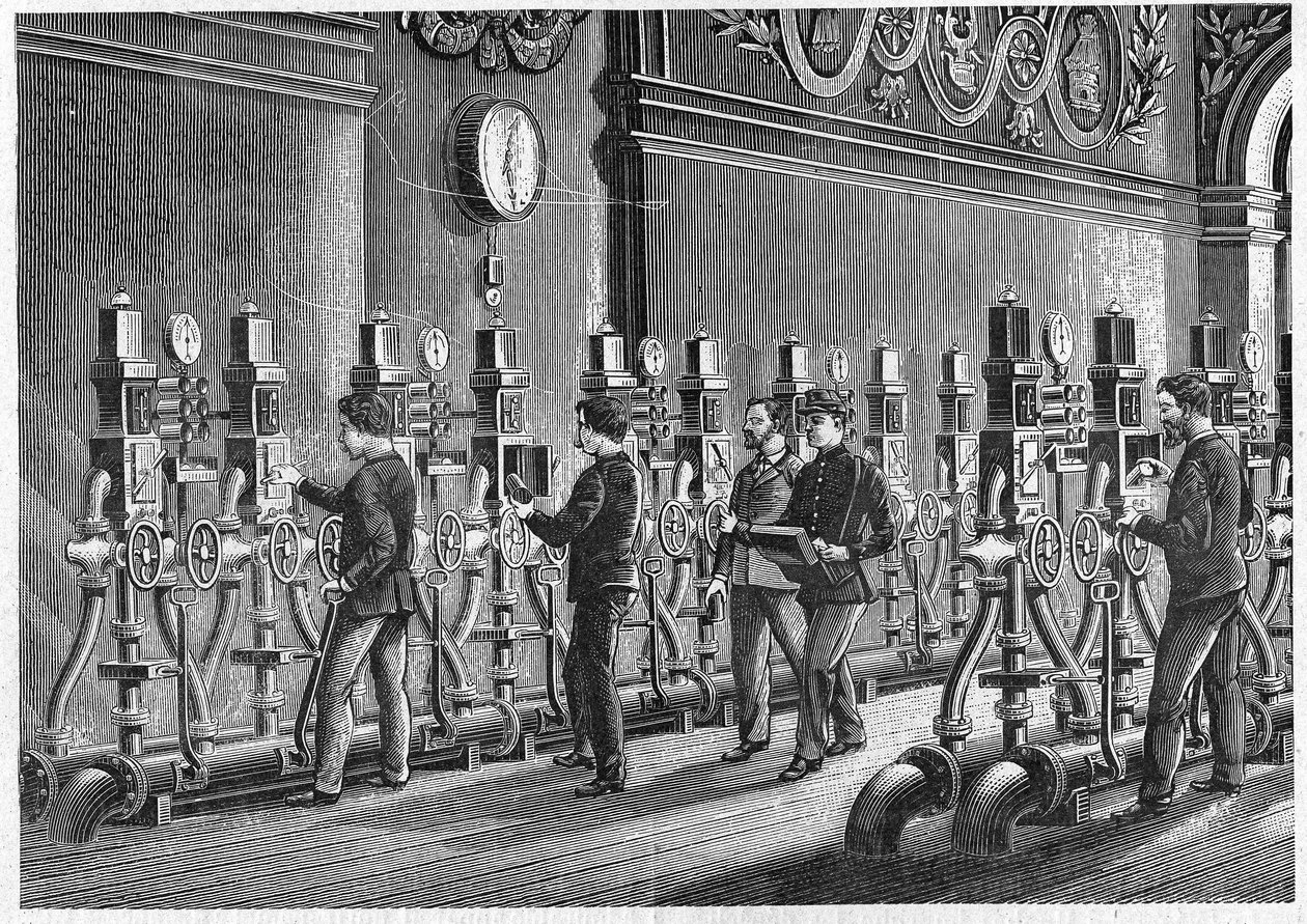 Pnömatik Postane, 1888