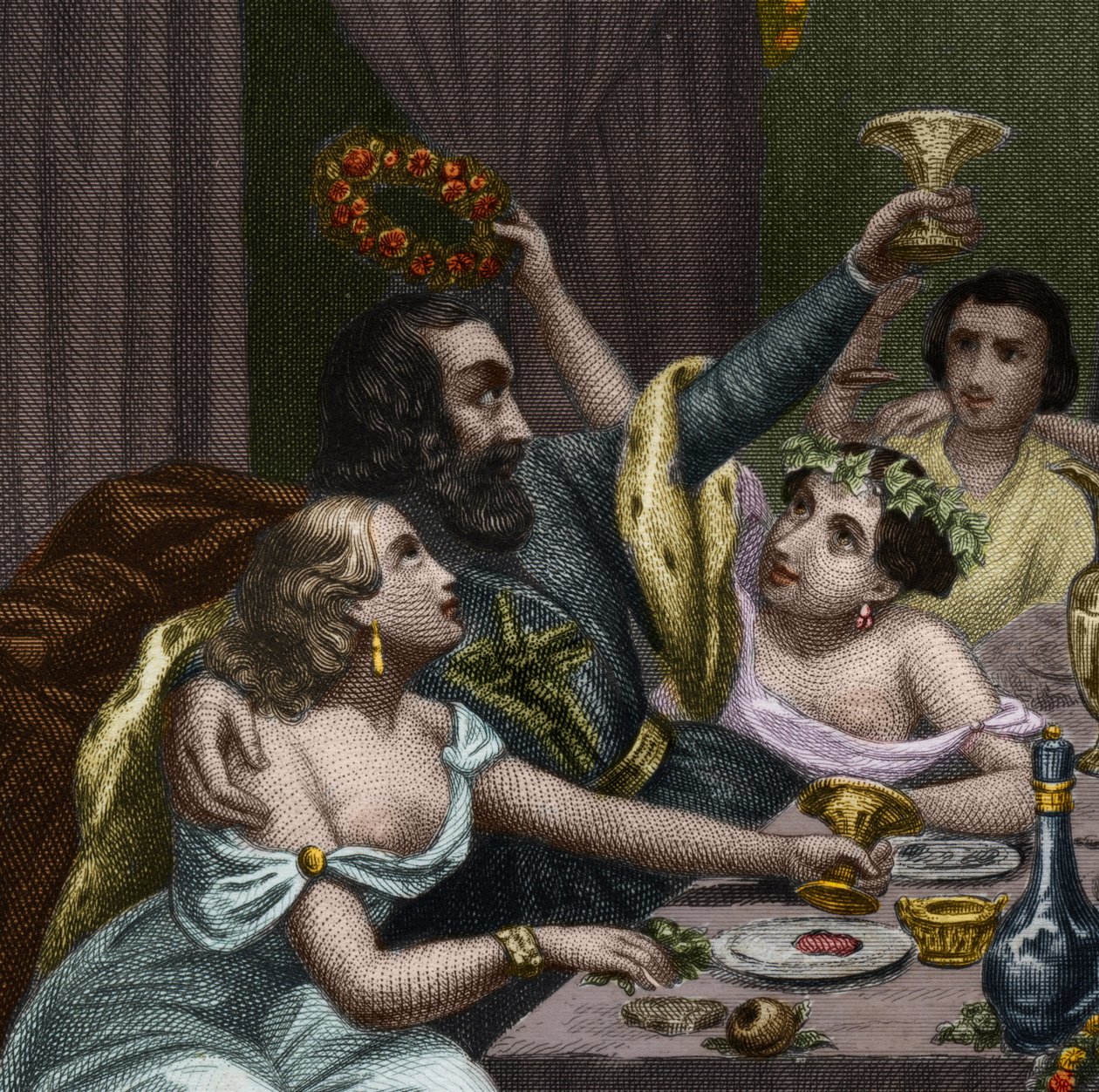 Papa Alexander VI (1431-1503) (Alessandro, Rodrigo Borgia) Rodrigue Borgia, kızı Lucrece Borgia
