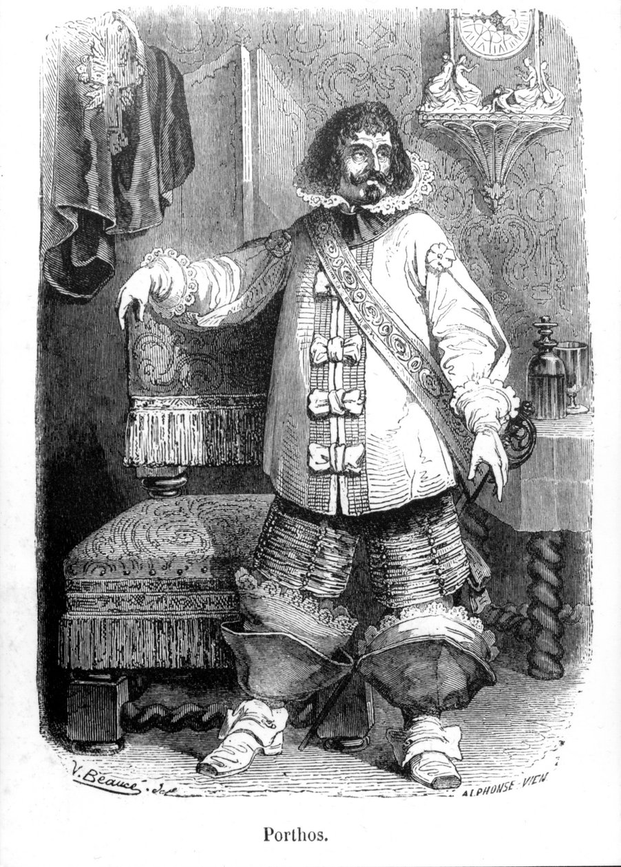 Porthos - Alexandre Dumas Père