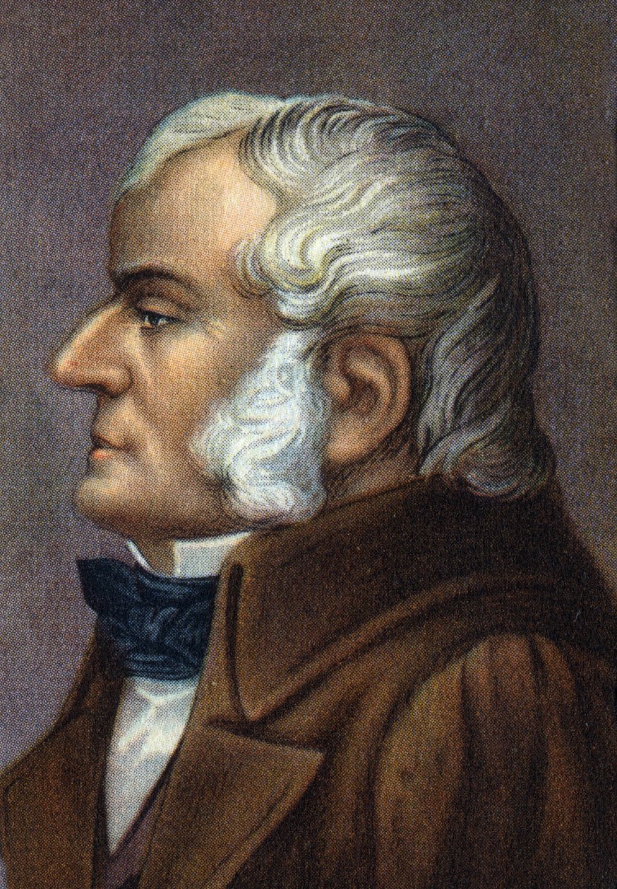 Portre John Dalton, İngiliz fizikçi ve kimyager. by Unknown Artist