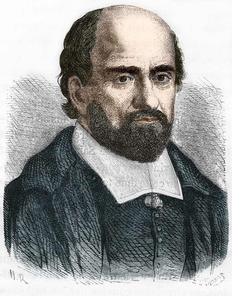 Aziz Cyran manastırının (Jean Duvergier de Hauranne) portresi by Unknown artist