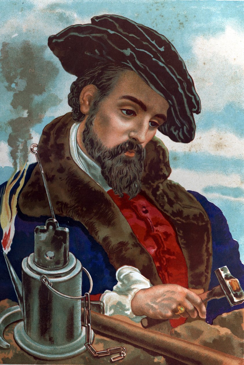 Agricola Mineralog Almanca (Glauchau, Saksonya) olarak bilinen Agricola Georg (Georgius) Bauer
