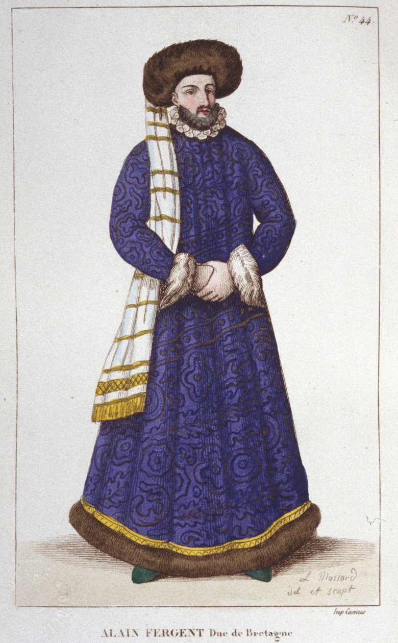 Alain Fergent (1060-1115) Brittany Dükü