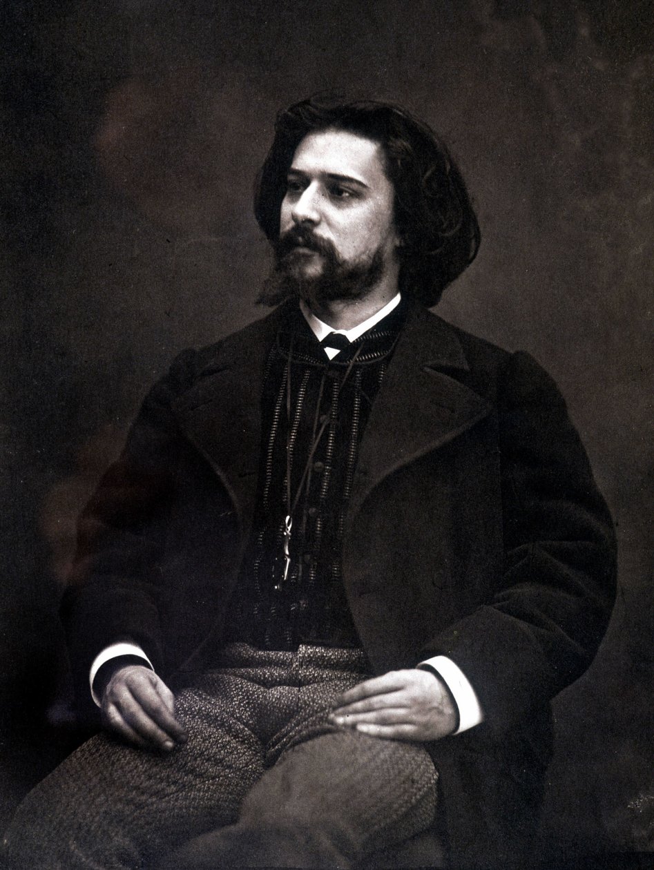 Alphonse Daudet genç portresi by Unknown artist