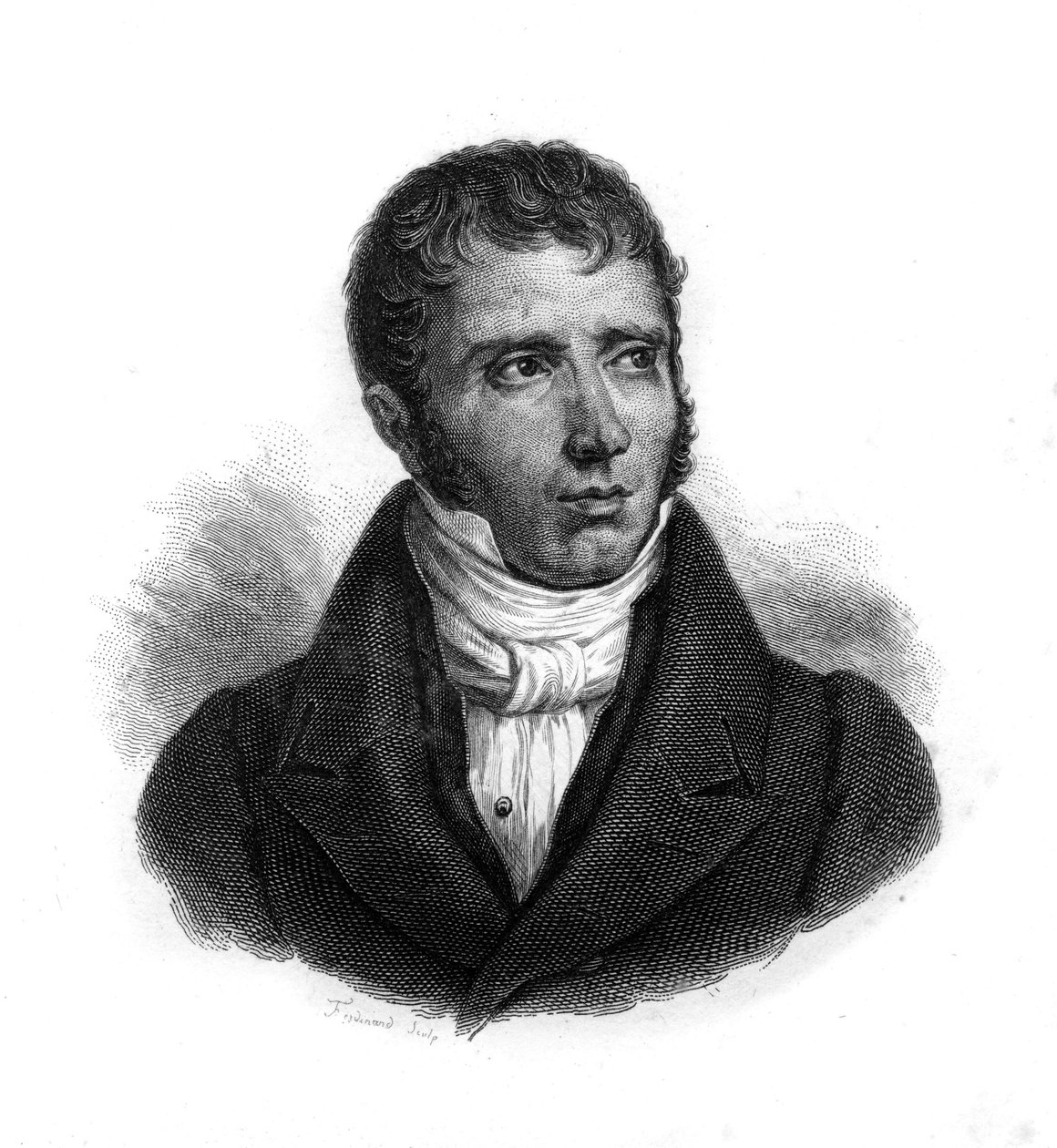 Andre Marie Jean Jacques (Jean-Jacques) Dupin (1783-1865) (Dupin aine), Fransız sulh yargıcı ve politikacı portresi, 19. yüzyılın gravürü by Unknown artist