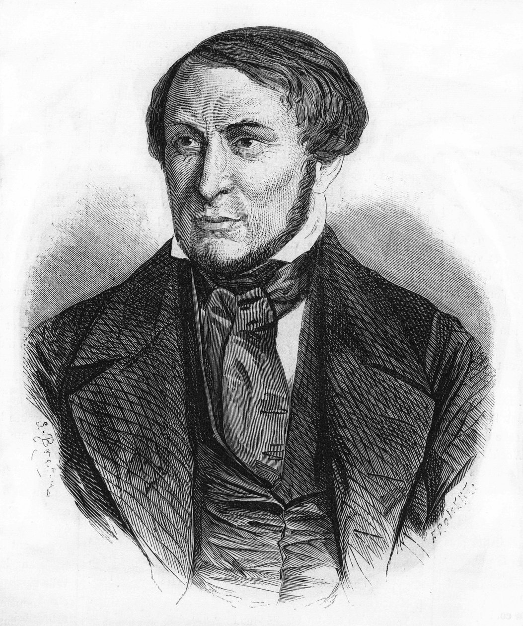 Fransız yazar Auguste Barbier