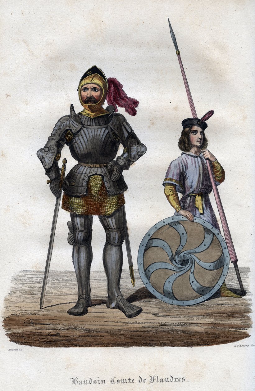 Baldwin I, Flanders Kontu (830