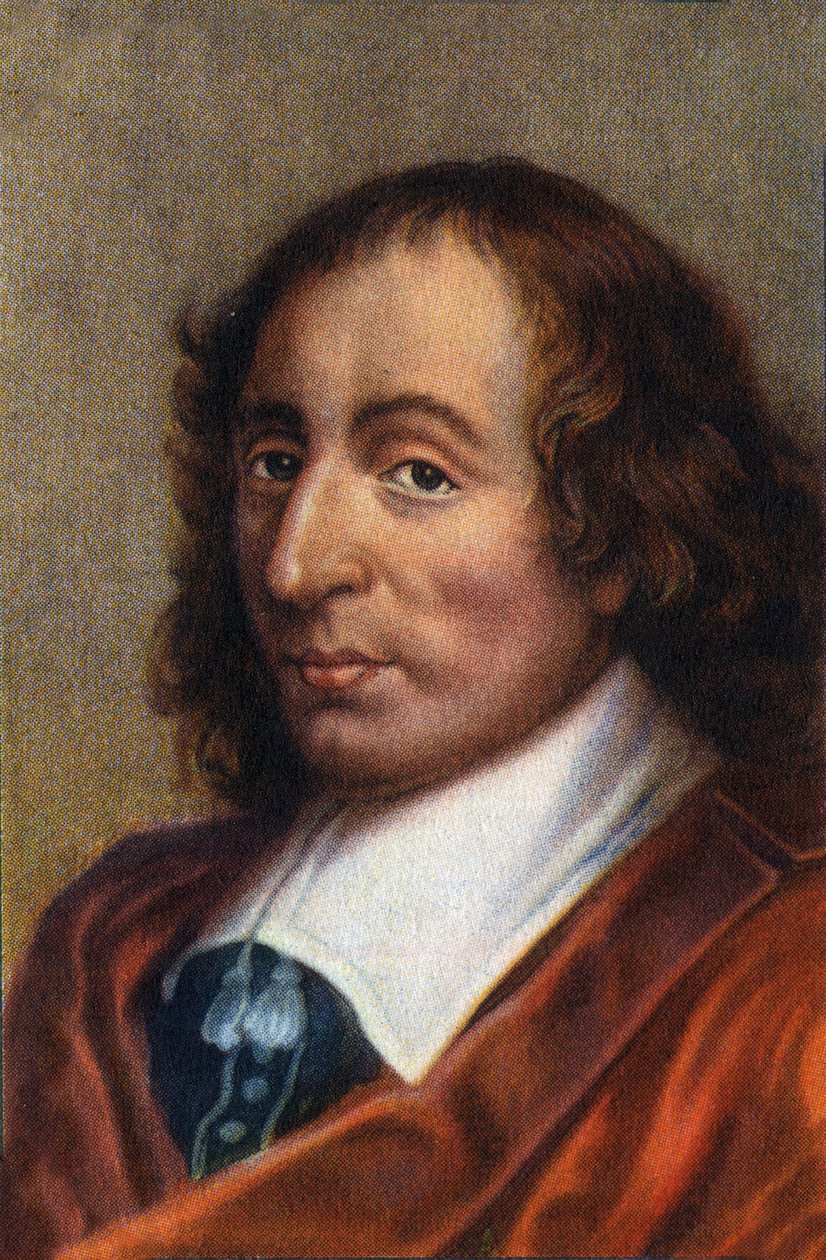 Fransız fizikçi, matematikçi ve yazar Blaise Pascal