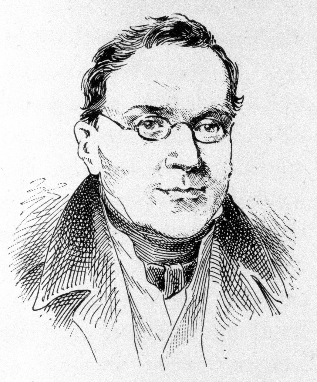 Carl Czerny'nin Portresi (1791 - 1857). Viyanalı piyanist ve besteci. by Unknown artist