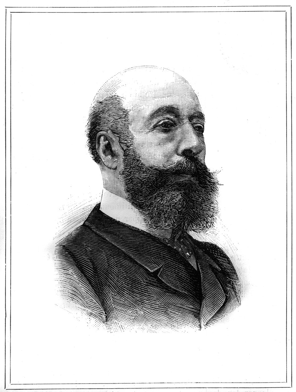 Charles Lambert de Sainte Croix (Sainte-Croix) (1827-1889), Fransız politikacı portresi. "" Resimli Dünya "da gravür, 2 Ocak by Unknown artist