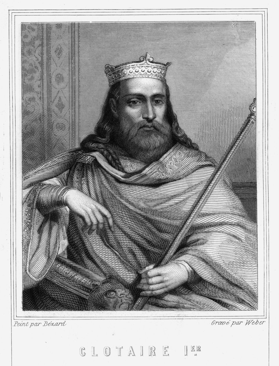 Clotaire (Clothaire) I (497 - 561), Neustria Kralı ve Frank Kralı - Lavallée