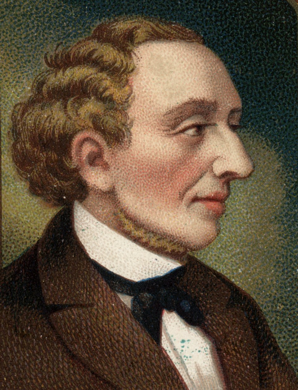Danimarkalı yazar ve şair Hans Christian Andersen