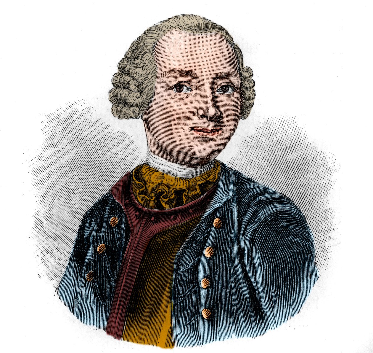 EWALD CHRISTIAN VON KLEIST (1715-1759) Alman şairin portresi. by Unknown artist