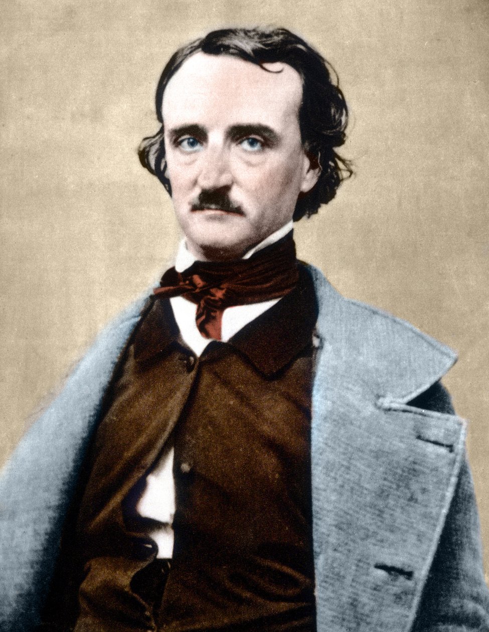 Edgar Allan Poe (1809-1849), Amerikalı yazar. by Unknown artist