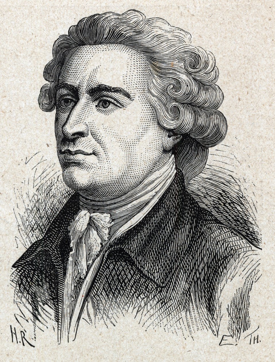 Edmund Burke (1729-1797), İrlandalı politikacı ve filozof portresi. by Unknown artist