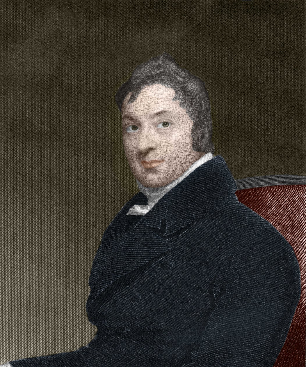 Edward Jenner (1749-1823), İngiliz doktor, çiçek hastalığına karşı bağışıklığı keşfeden portresi. by Unknown artist