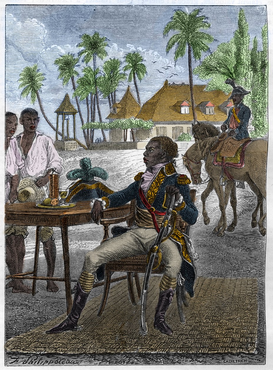 “Toussaint-Louverture” olarak bilinen Francois Dominique Toussaint
