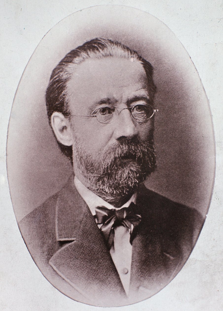 Friedrich Smetana'nın portresi (fotoğraftan sonra gravür) by Unknown artist