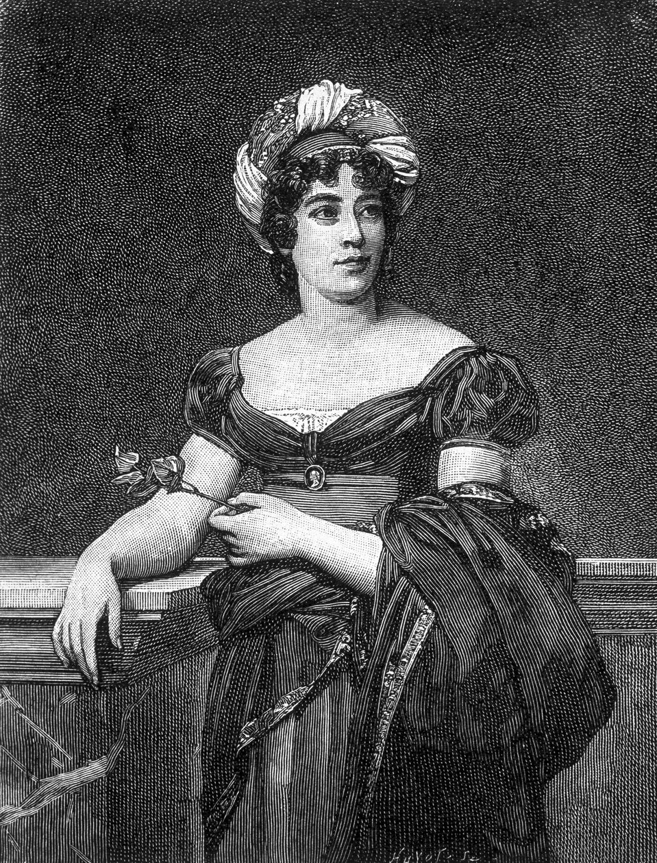 Madame de Staël (1766 - 1817), Fransız yazar olarak bilinen Staël-Holstein Baronesi Germaine Necker
