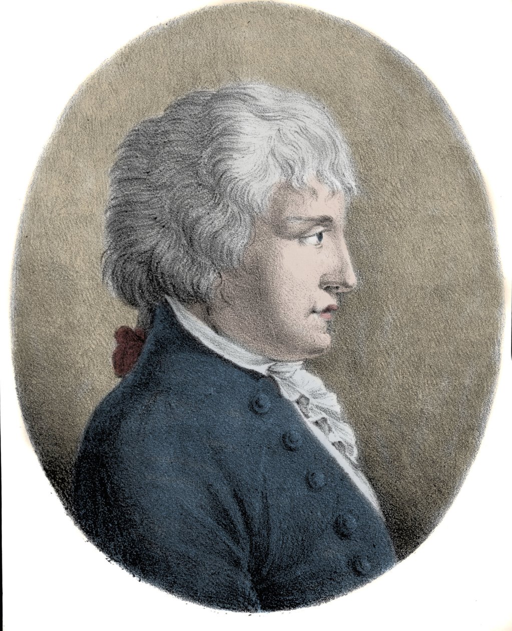 Giovanni Battista Pergolesi'nin (Jean Baptiste Pergolese, Jean-Baptiste) portresi (1710 - 1736), İtalyan besteci. 19. yüzyılın gravürü. by Unknown artist
