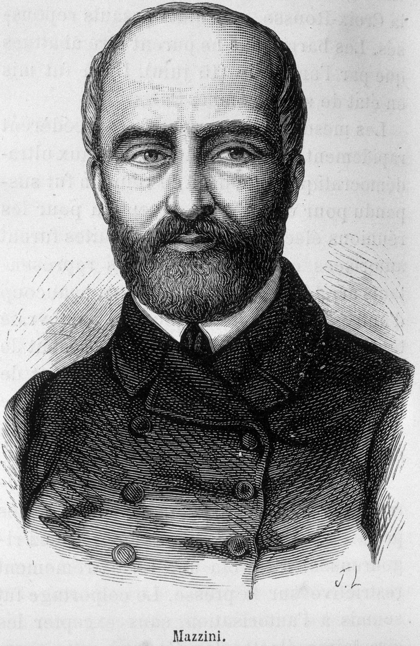 İtalyan vatansever ve devrimci Giuseppe Mazzini