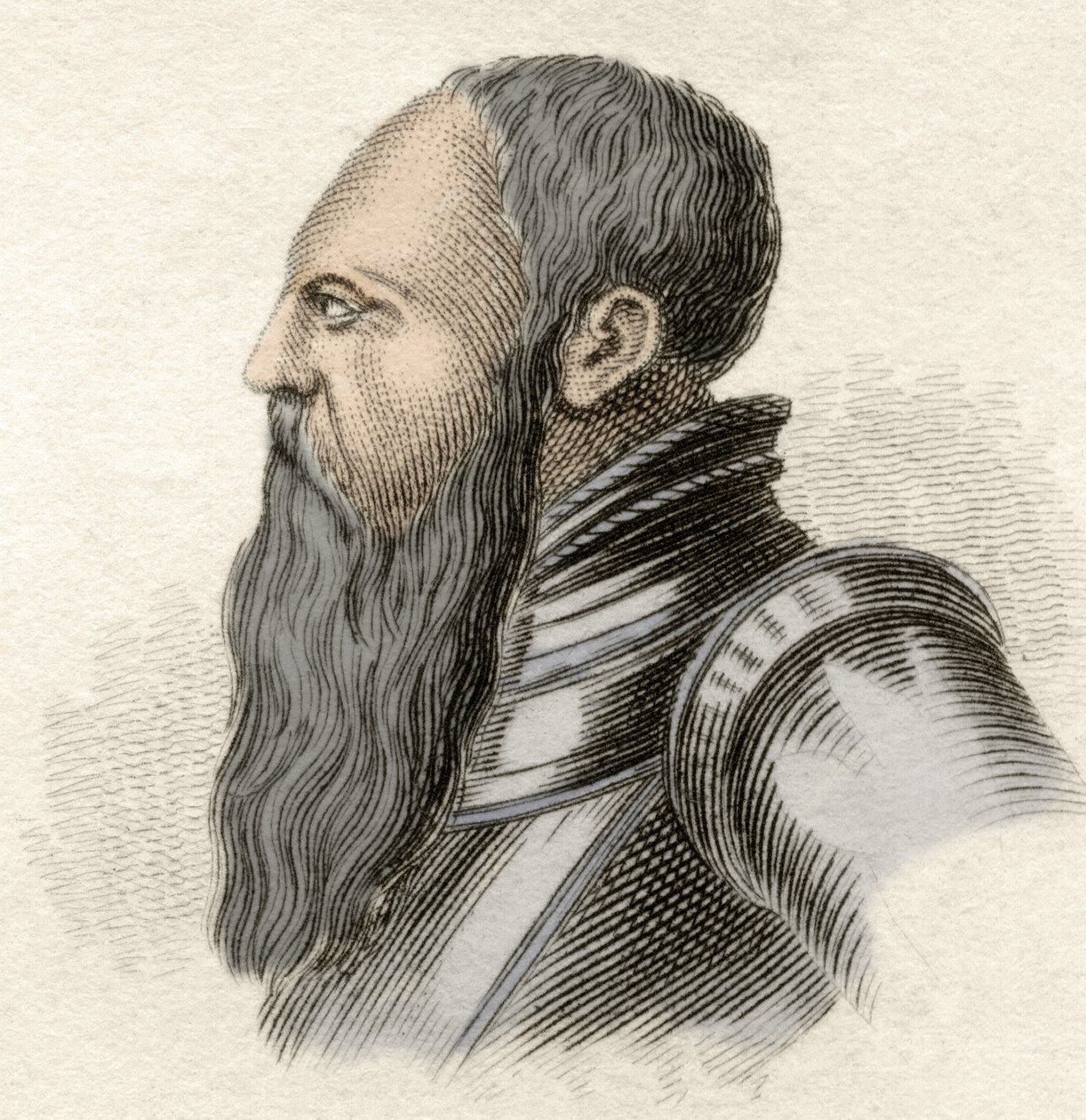 Gustave I Vasa veya Gustav Vasa, İsveç Kralı (1496-1560) portresi. by Unknown artist