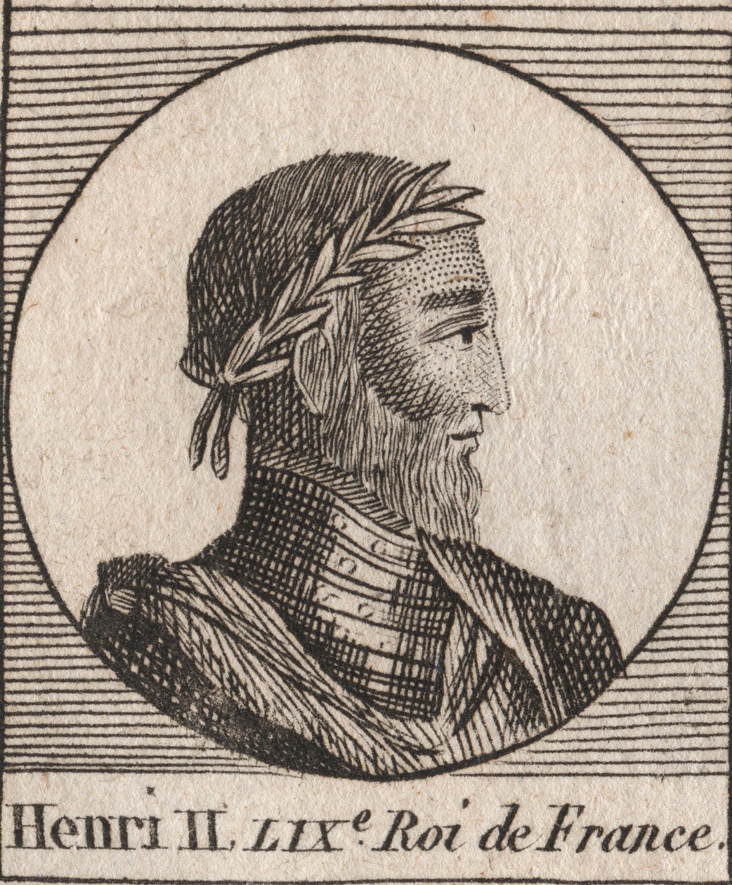 Henry II (1519-1559) Portresi Fransa Kralı - Henry II (1519-59), Fransa Kralı - Charles Constant Le Tellier 1821