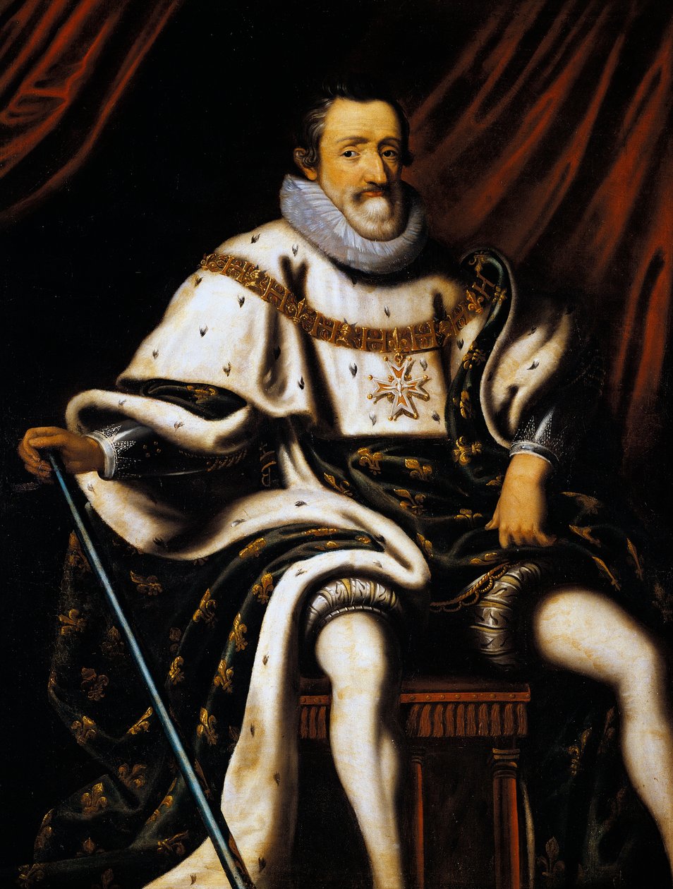 Fransa Kralı IV. Henry'nin Portresi (Pau by Unknown artist