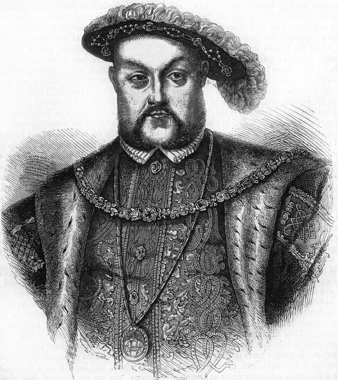 Henry, İngiltere ve İrlanda Kralı (1491-1547) portresi. by Unknown artist