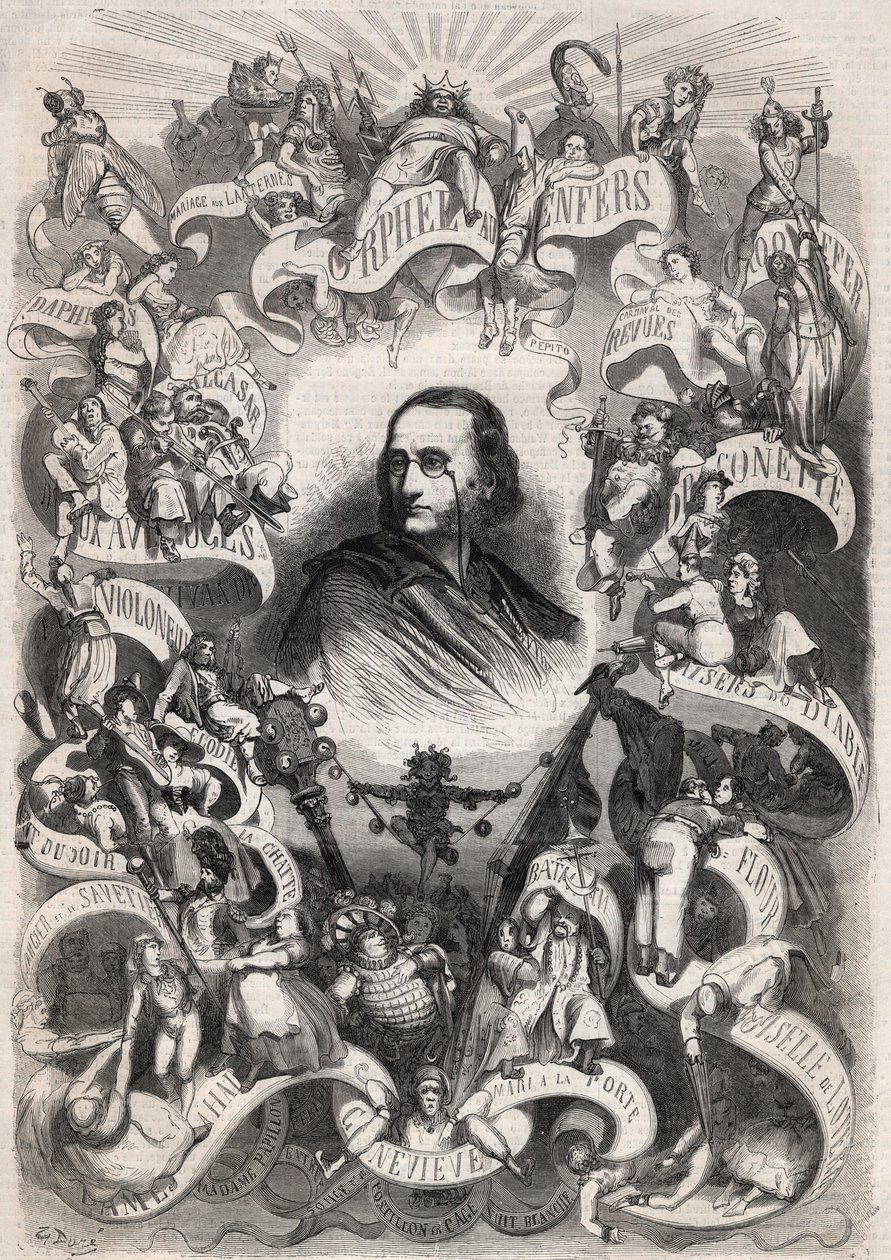 Fransız besteci ve des Bouffes Parisiens tiyatrosunun yönetmeni Jacques Offenbach