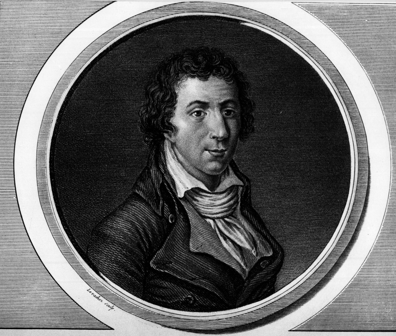 Jacques Pierre Brissot dit Brissot de Warville (1754-1793), Ulusal Konvansiyonun vekili portresi. “” Üç cilt halinde Fransız devriminin tarihi resimlerinin tam koleksiyonunda gravür.””” 1804. by Unknown artist