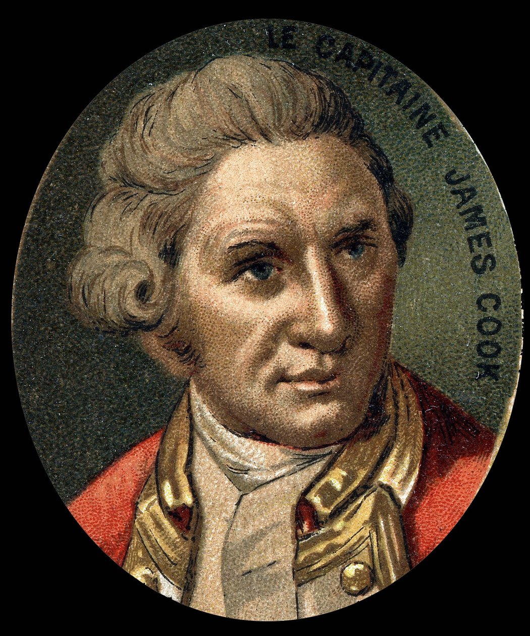 James Cook (1728-1779), İngiliz denizci portresi. by Unknown artist