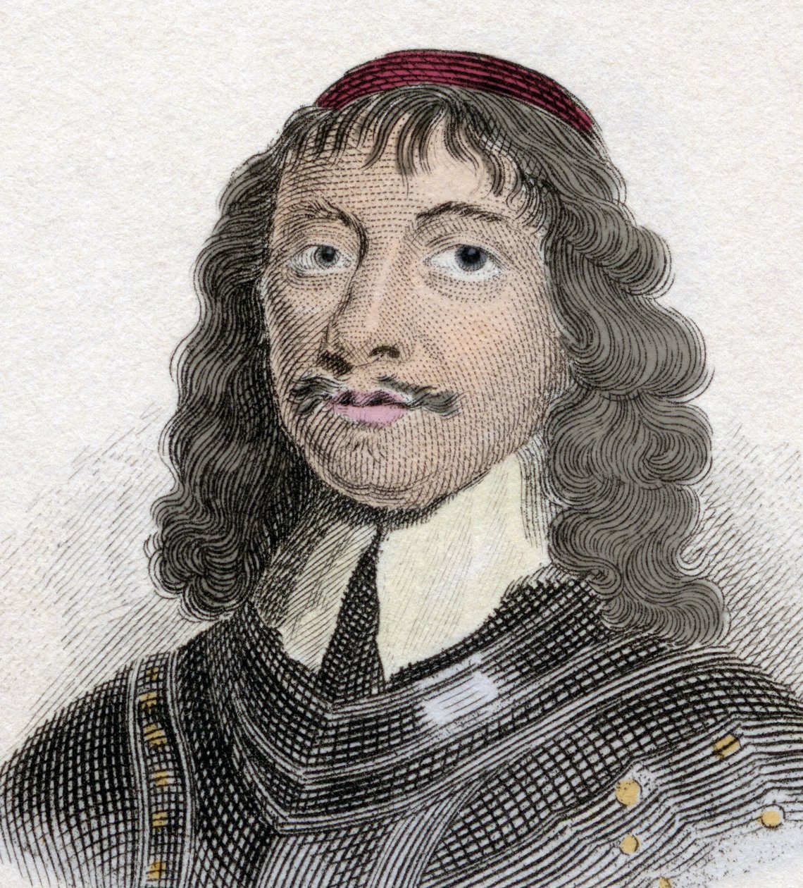 James Graham (1612-1650) 5 Earl ve Montrose 1 Marki, İskoç asil ve askeri portresi. by Unknown artist