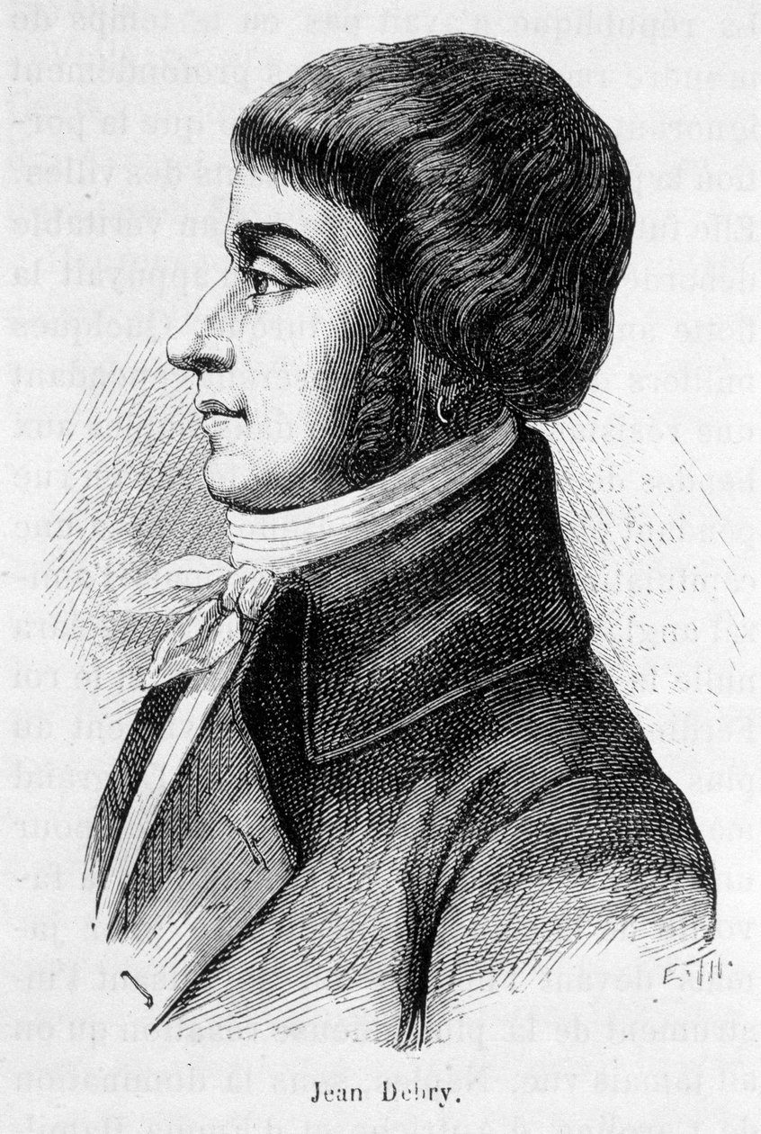 Ulusal Konvansiyonda Aisne vekili Jean Antoine Joseph Debry veya De Bry