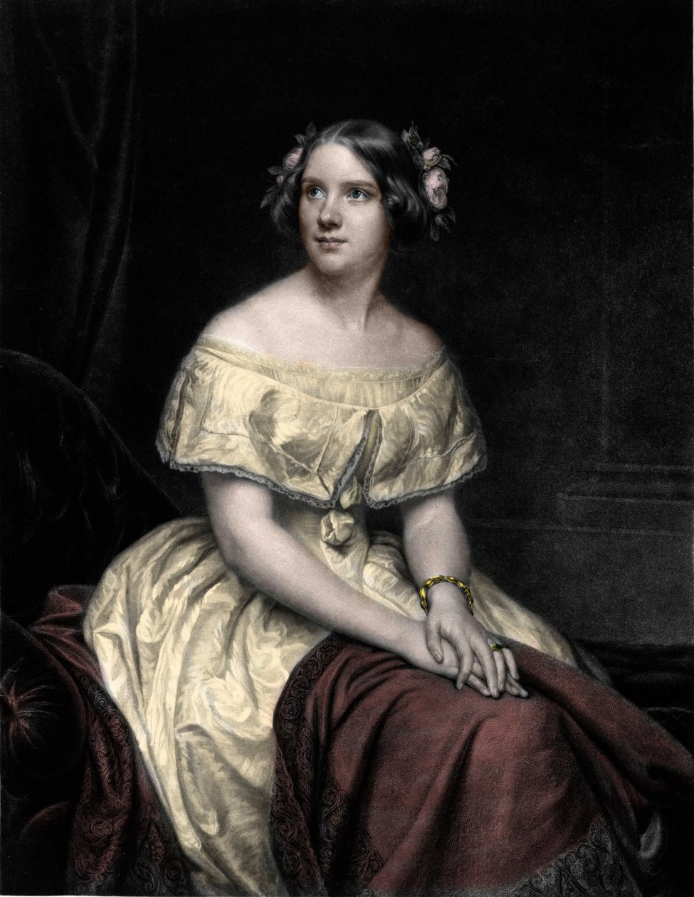 Jenny Lind (1820-1887), İsveçli şarkıcı. by Unknown artist