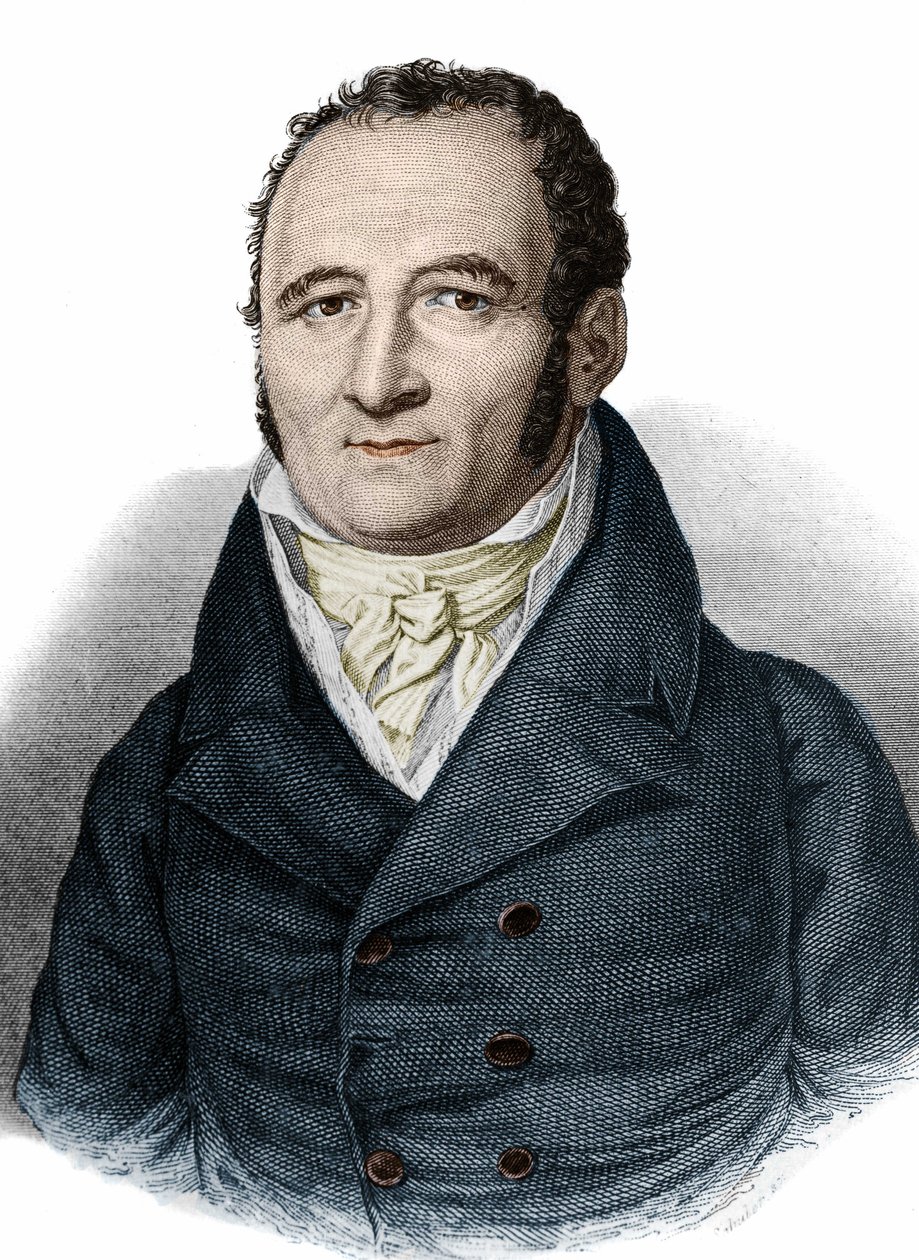 Johann Peter Hebel (1760-1826) Alman yazar. by Unknown artist