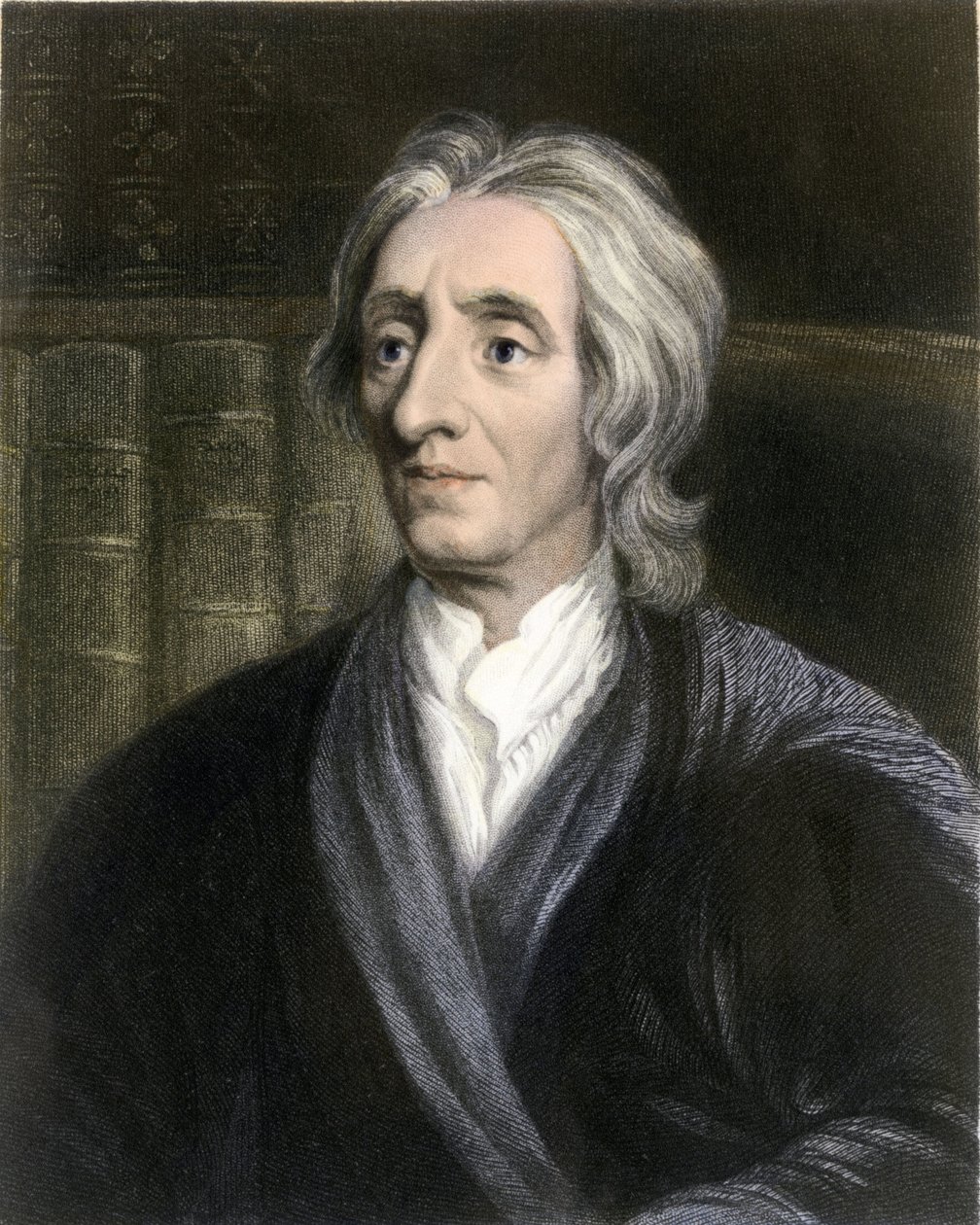 John Locke'un Portresi (1632 - 1704) by Unknown artist