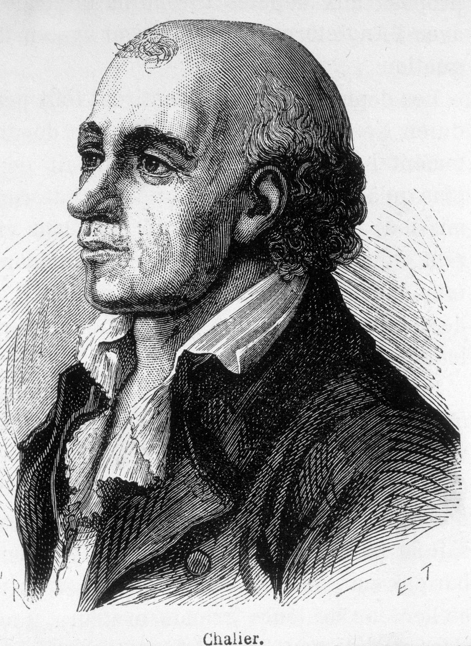 Joseph Chalier, Fransız politikacı (1747-1793) portresi. by Unknown artist