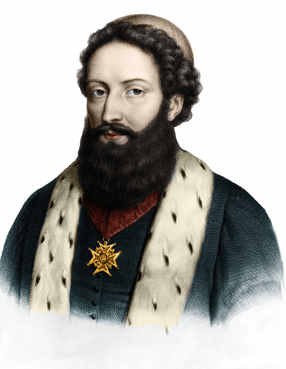 Joseph Pitton de Tournefort (1656-1708), Fransız botanikçi portresi. by Unknown artist