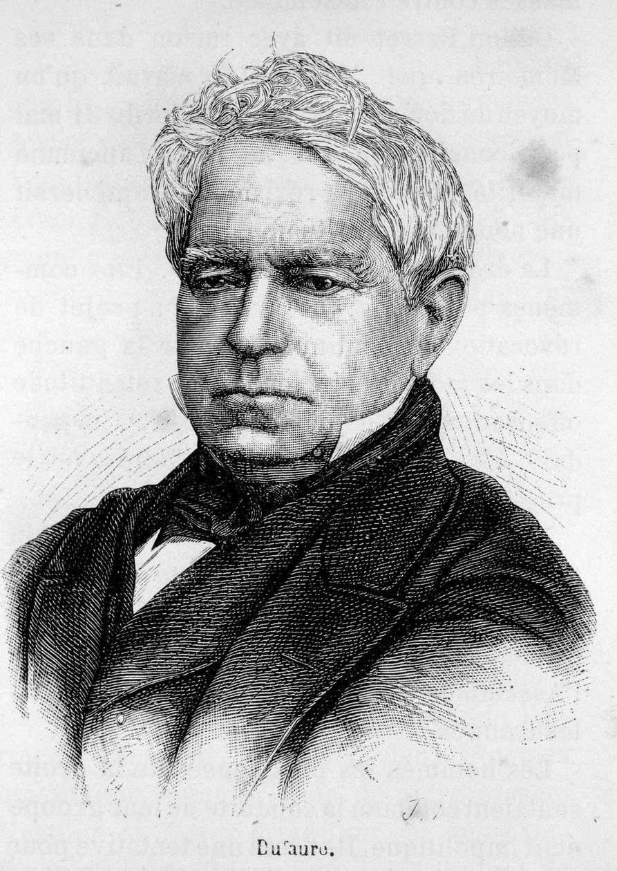 Jules Armand (Jules-Armand) Dufaure, Fransız avukat ve politikacı (1798-1881) portresi. by Unknown artist