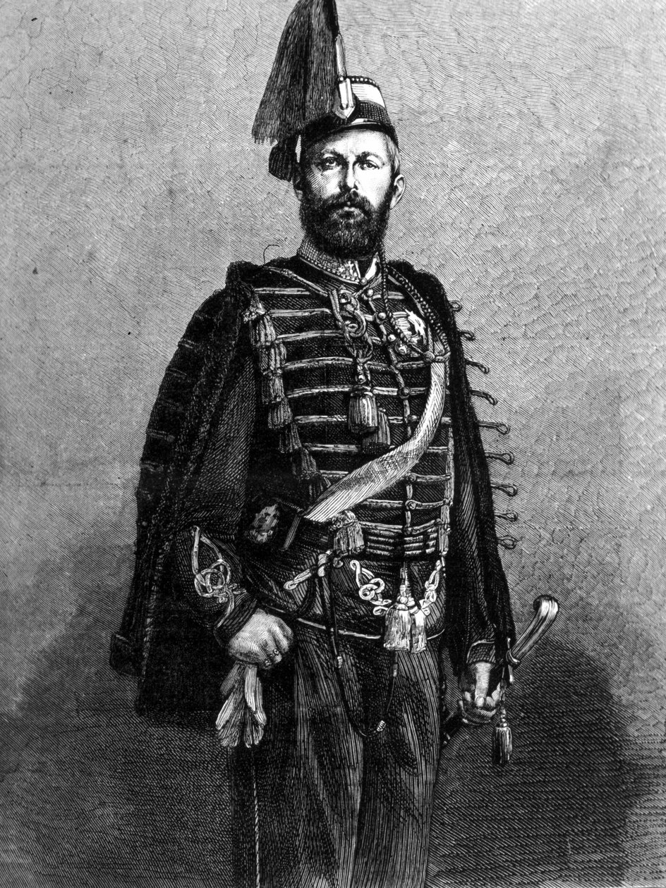 İsveç Kralı Charles XV (1826 - 1872) portresi. by Unknown artist