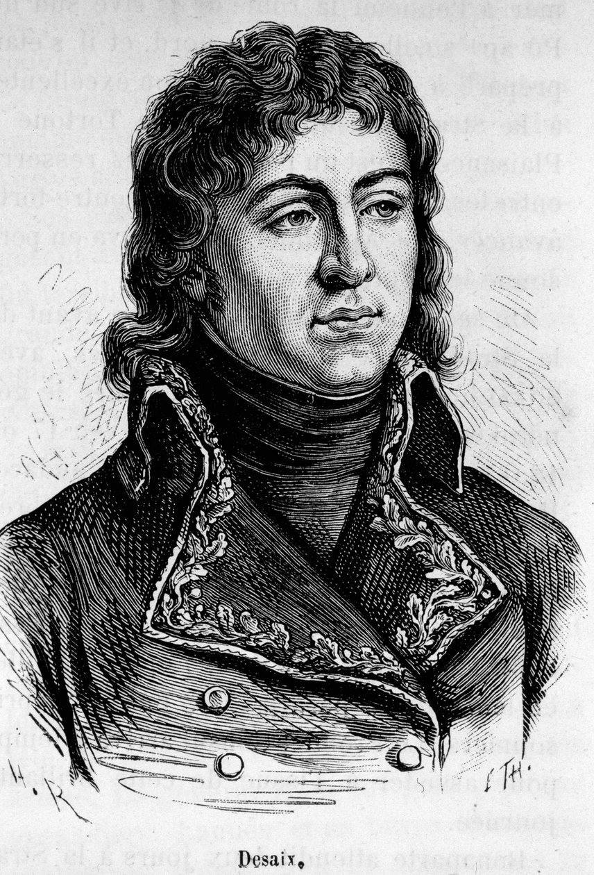 Louis Charles Antoine Desaix de Veygoux (1768-1800), Fransız generalin portresi. by Unknown artist