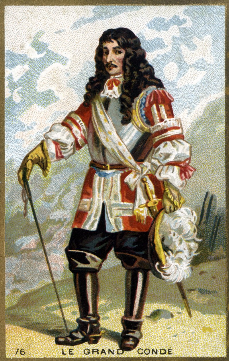 Grand Condé (1621 - 1686) olarak bilinen Bourbon