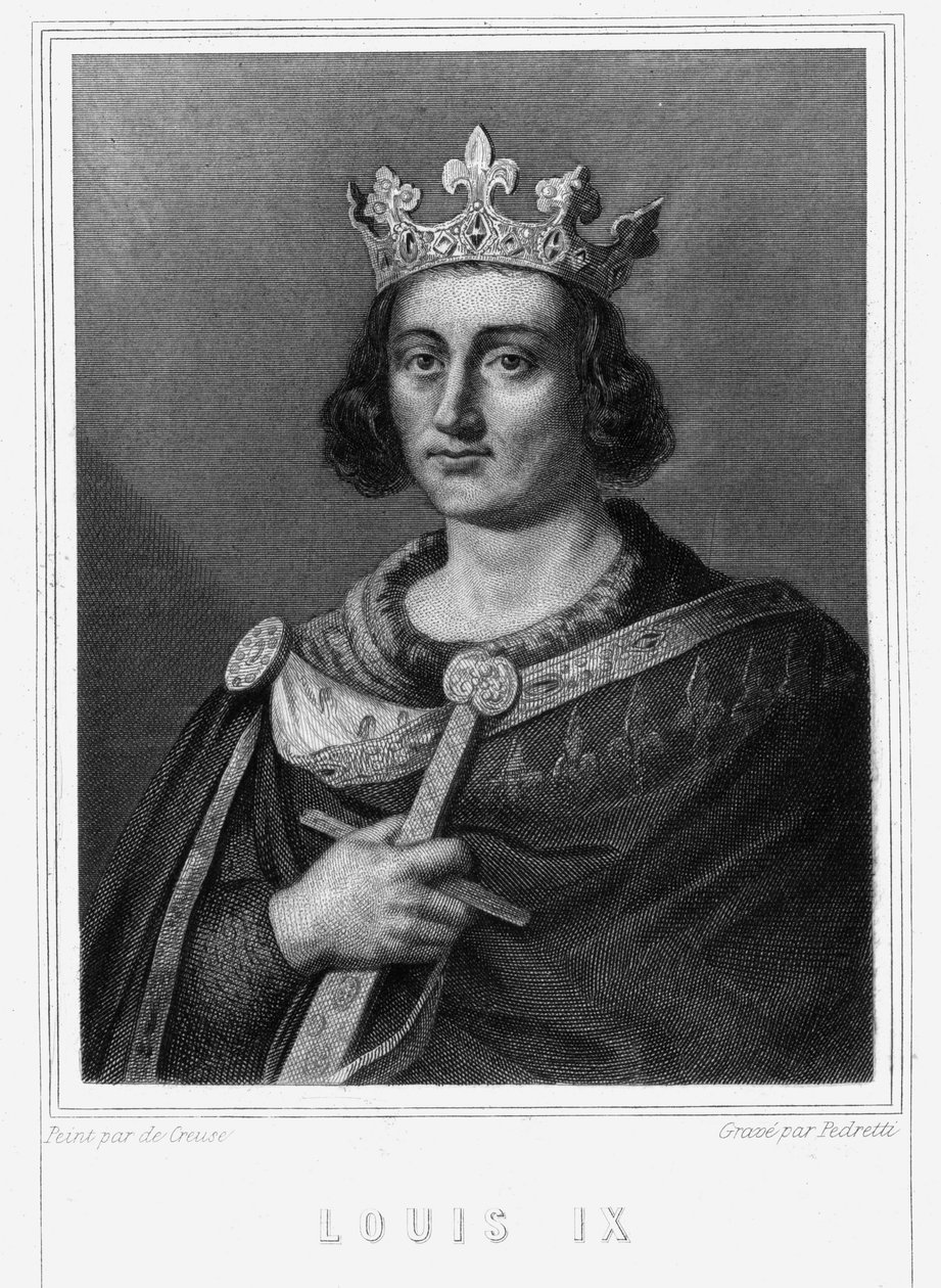 Louis IX veya Saint Louis (1214 - 1270), Fransa Kralı