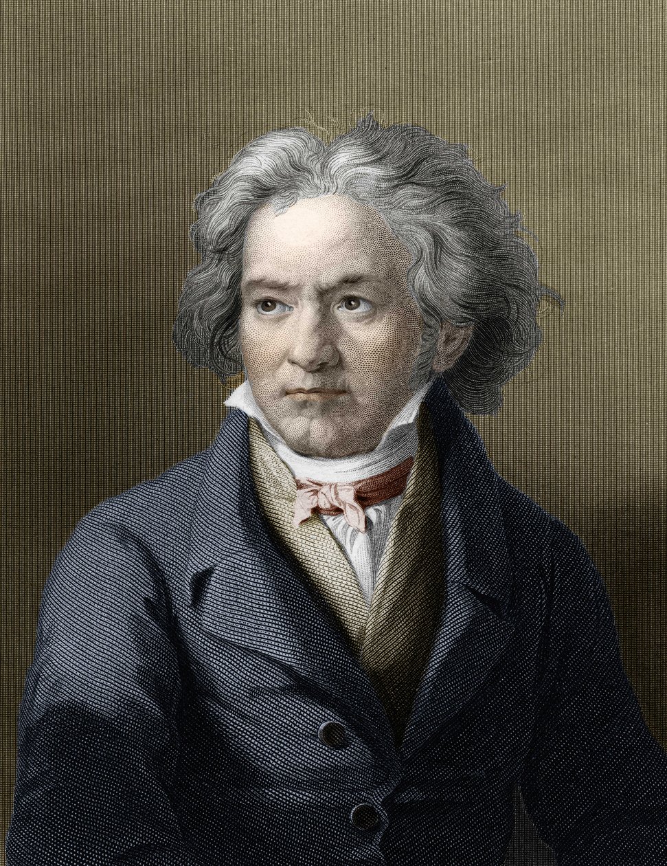 Alman besteci Ludwig van Beethoven