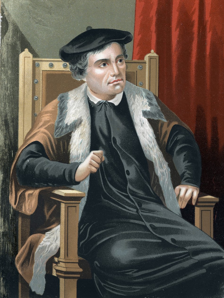 Ünlü erkek ve kadınlardan Martin Luther