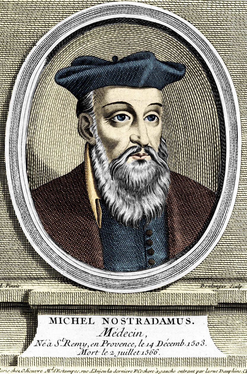 Doktor ve astrolog Michel Nostradamus