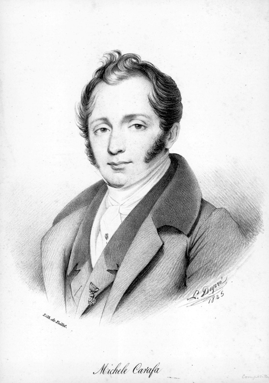 Colobrano Prensi Michele Enrico Carafa'nın portresi by Unknown artist